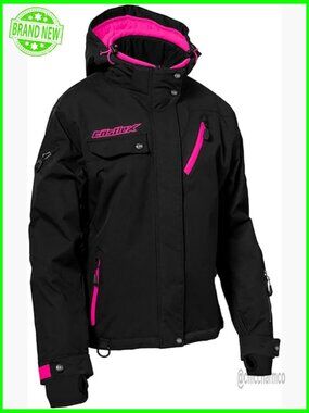 Women's Insulated Waterproof Ski Jacket with Hood XS